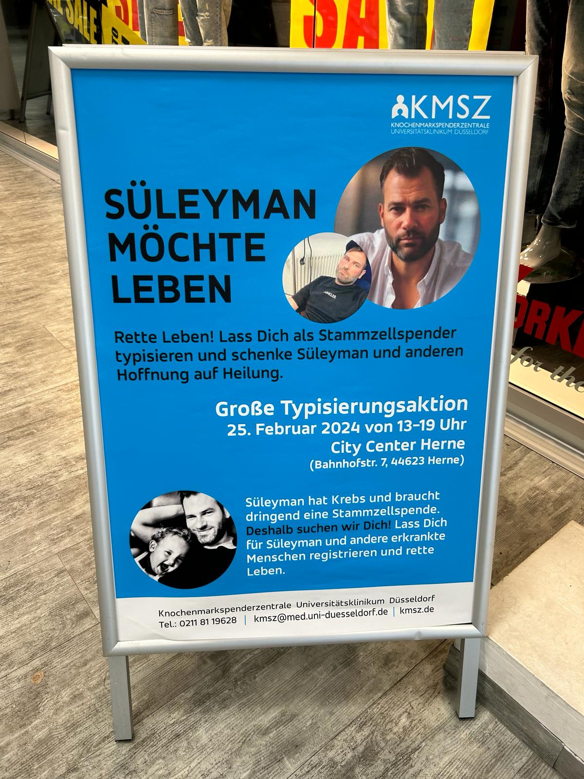 Suleyman möchte leben